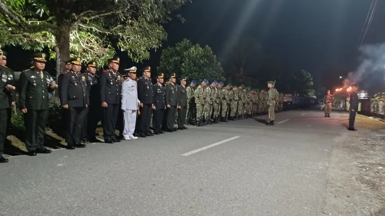 Forkopimda Aceh Barat Gelar Renungan Suci di Taman Makam Pahlawan