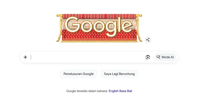 Google Doodle 17 Agustus 2026 Angkat Keindahan Tenun Nusantara