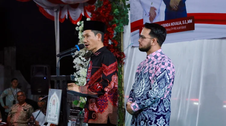 pemkab Aceh Barat Gelar Resepsi Kenegaraan di Pendopo Bupati