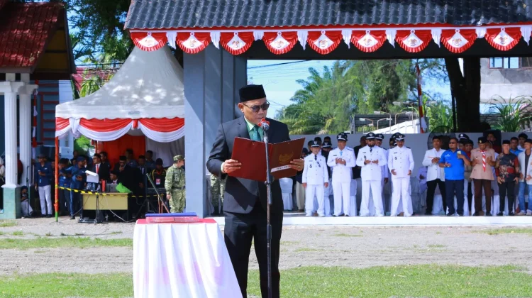 Kakankemenag Aceh Barat Hadir Pembaca Doa HUT ke-81 Republik Indonesia