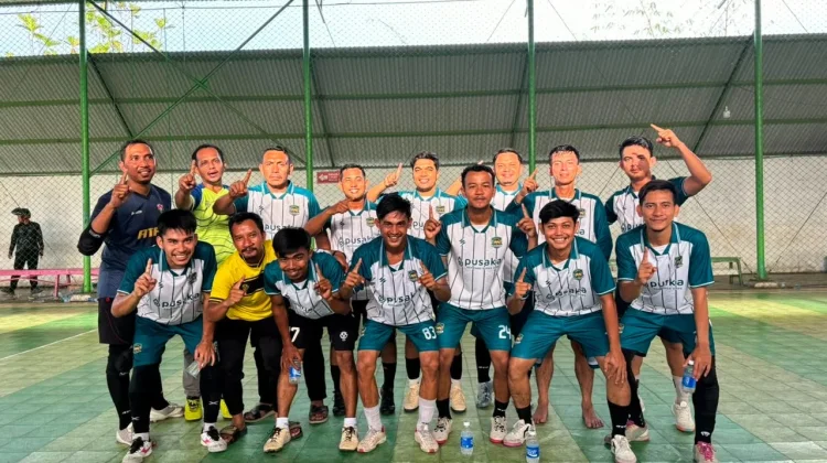 Kemenag Nagan Raya Kembali Juara, Bantai BPBD 5-1 di Turnamen Futsal Antar instansi