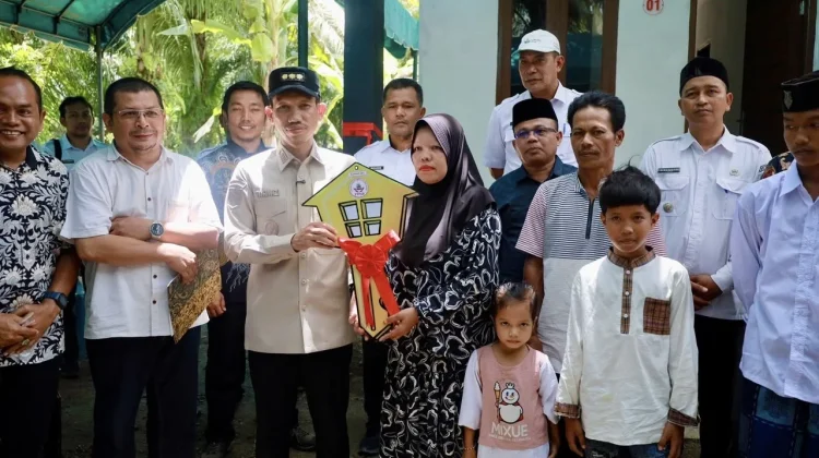 FTPAB Bangun Rumah Layak Huni Perdana untuk Warga Aceh Barat