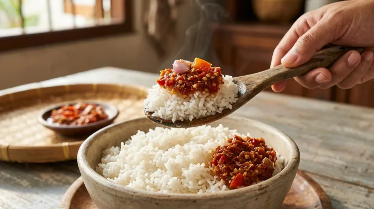 Nasi Hangat dan Sambal, Kombinasi Sederhana yang Sulit Ditolak