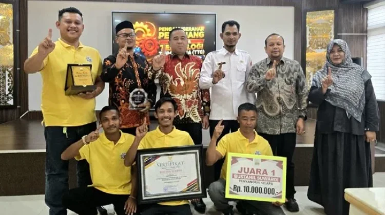 Nagan Raya Raih Juara Pertama Inovasi Alat TTG Aceh 2026