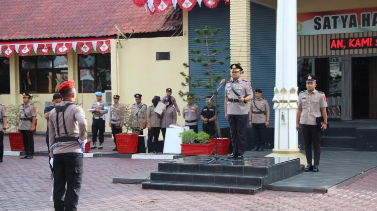Kapolres Aceh Barat Tekankan Semangat Perjuangan dan Pengabdian