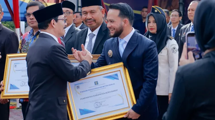 Pemkab Aceh Barat Raih Penghargaan Perlindungan Kekayaan Intelektual