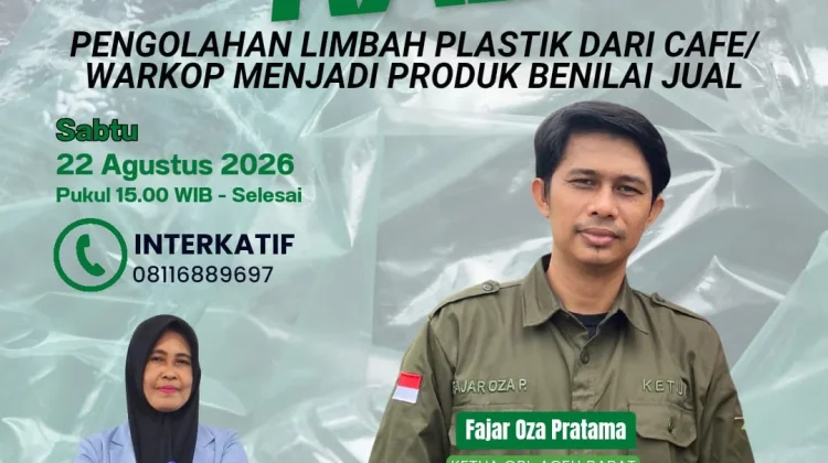 Pengolahan Limbah Plastik dari Warkop Menjadi Produk Bernilai Jual