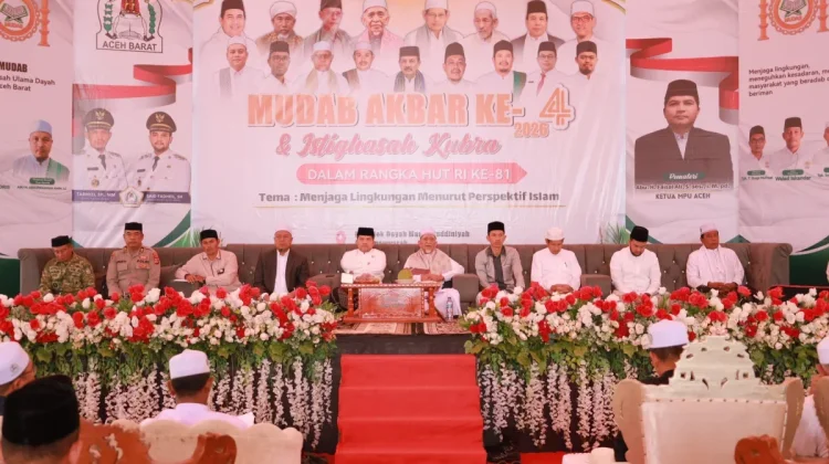 Mudab Akbar ke-4, Bupati Aceh Barat Tekankan Sinergi Ulama dan Umara