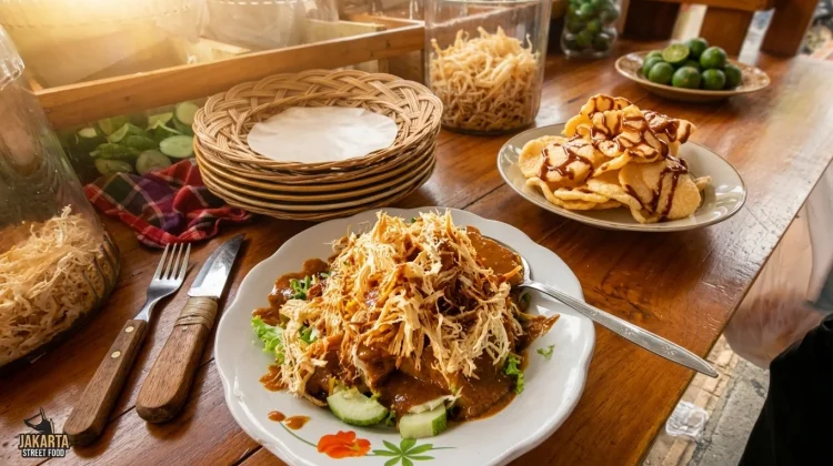 Sekali Coba Ketagihan! Rujak Juhi, Cumi Asin dan Bumbu Kacang Menggoda
