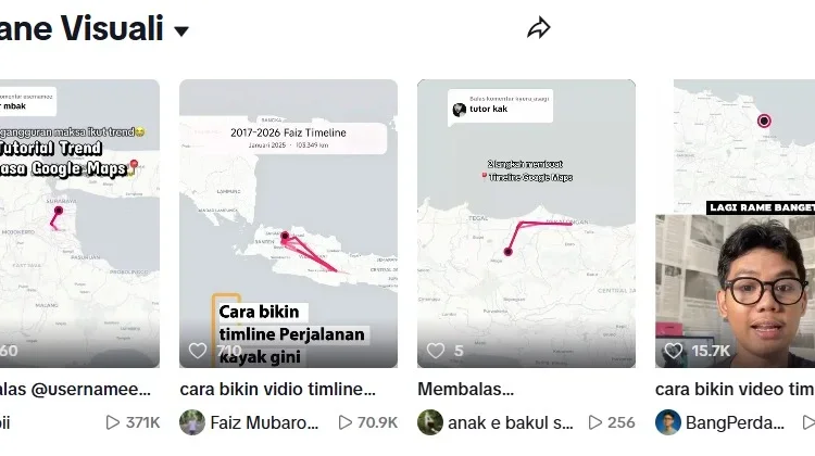 Viral Linimasa Google Maps! Seru Buat Nostalgia, tapi Ada Risiko yang Mengintai