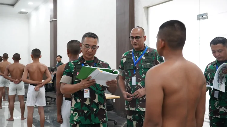 Pangdam IM Pimpin Sidang Pemilihan Calon Bintara PK TNI AD