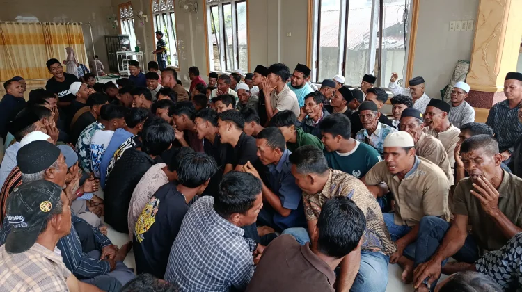 Gampong Kuta Padang Bubon Gelar Zikir Peringati Maulid Nabi Muhammad SAW