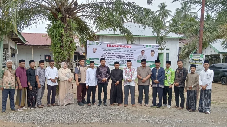 Camat Teunom Dukung Visitasi Izin Operasional Dayah Babussalam