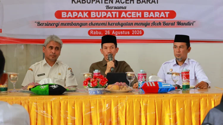 Disperindagkop Rakor Bersama Bupati Aceh Barat Tarmizi