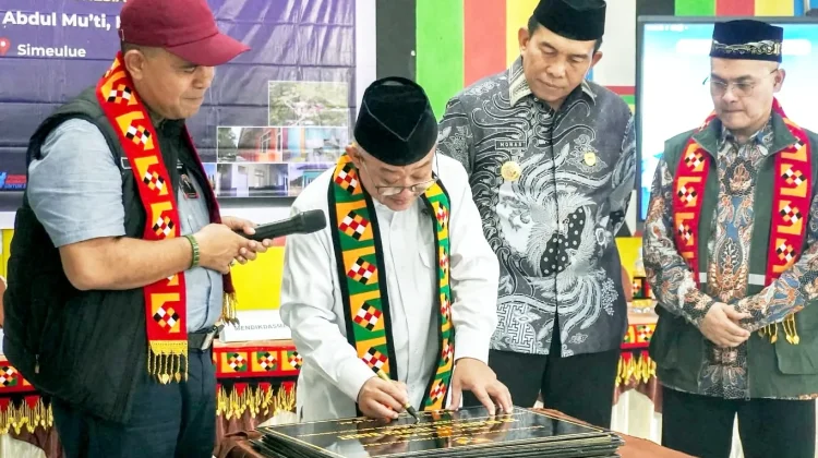120 Sekolah Simeulue Direvitalisasi, Anggaran Capai Rp107 Miliar