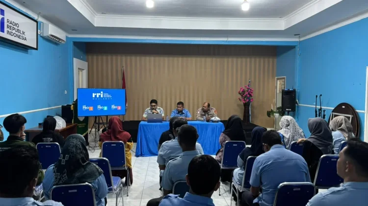 Jasa Raharja Sosialisasikan Keselamatan Berlalu Lintas di RRI Meulaboh