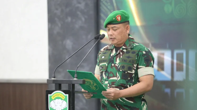 Kasdam IM Pimpin Sertijab Pejabat Kodam Iskandar Muda