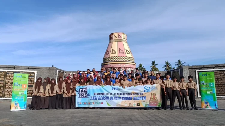 RRI Meulaboh Ajak Generasi Muda Jaga Kebersihan Cagar Budaya