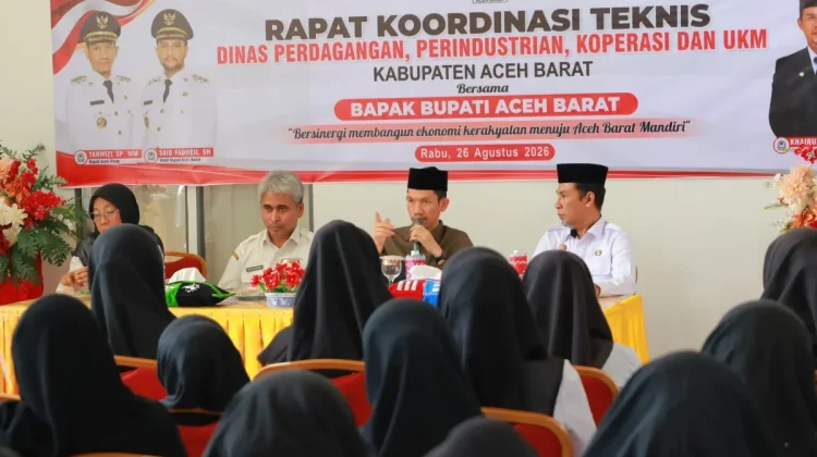 Pemkab Aceh Barat Dorong Pengembangan UMKM untuk Buka Lapangan Kerja