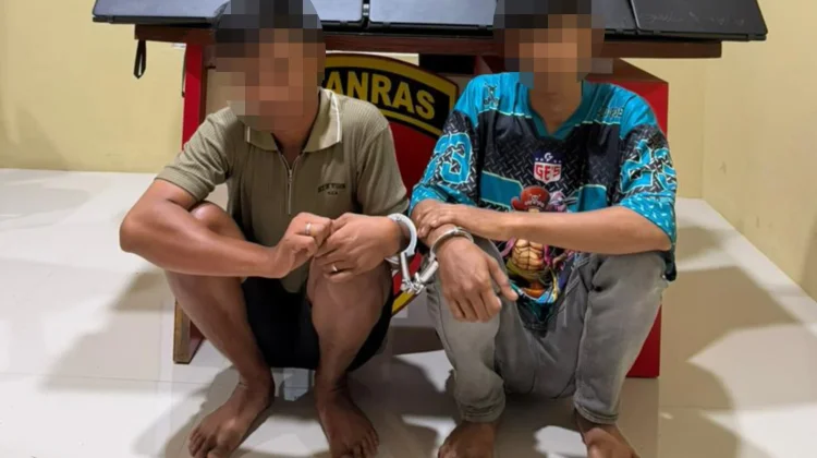Dua Terduga Pelaku Pencurian Dibekuk Resmob Polres Aceh Barat
