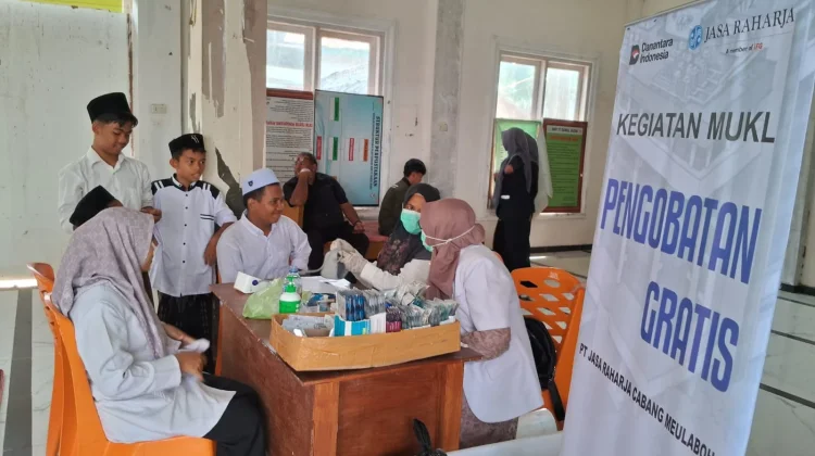 HUT ke-81 RRI, Jasa Raharja bersama RRI Meulaboh hadirkan layanan kesehatan gratis
