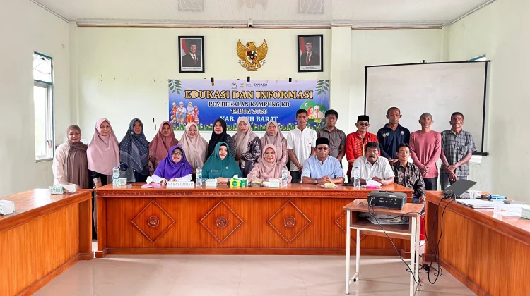 DP3AKB Aceh Barat Gencarkan Sosialisasi Kampung Keluarga Berkualitas