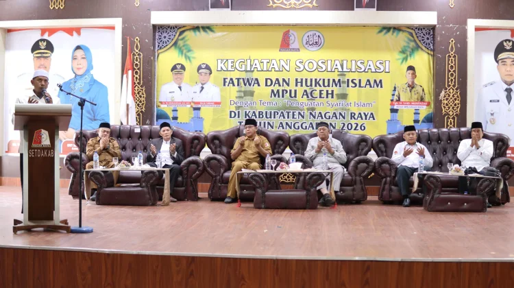 Bupati TRK diwakili Asisten I, Buka Sosialisasi Fatwa dan Hukum Islam