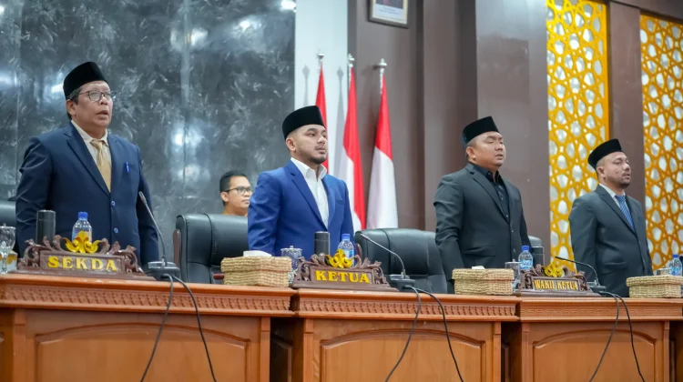 Pemkab Nagan Raya Sampaikan Kua 2027