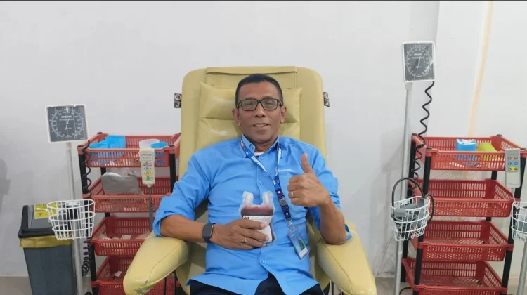 Donor Darah Hari Radio ke-81, RRI Meulaboh Kumpulkan 31 Kantong Darah
