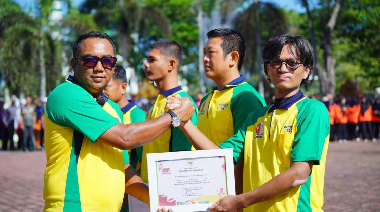 Pemkab Nagan Raya Beri Penghargaan Atlet dan Pelatih Prestasi Peringatan Haornas