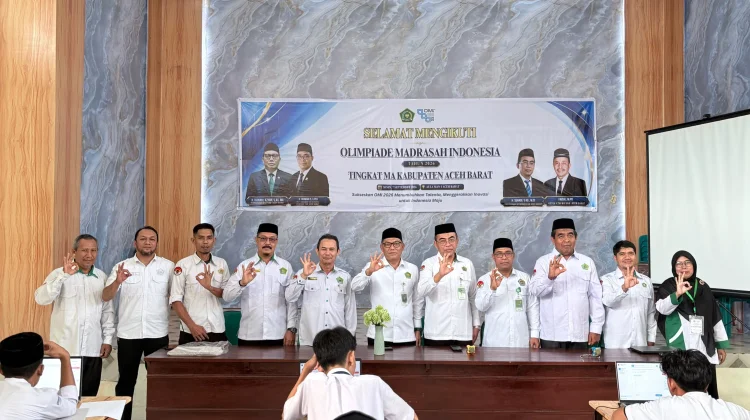 OMI Aceh Barat Diikuti 352 Siswa Madrasah