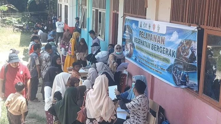 Layanan Kesehatan Bergerak Sasar Warga Pulau Teupah Simeulue