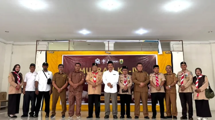 Kepala MAN I Aceh Barat, Faisal, M.Pd Terpilih Aklamasi Ketua Kwarran Johan Pahlawan