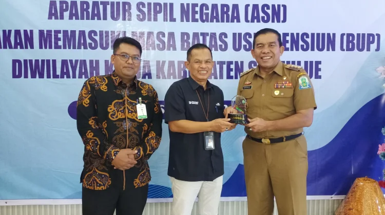 Bank Aceh Cabang Sinabang Sosialiasi Hak dan Kewajiban ASN Jelang Pensiun