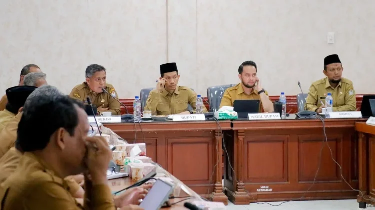 Bupati Aceh Barat Soroti Serapan Anggaran yang Belum Sejalan dengan Progres