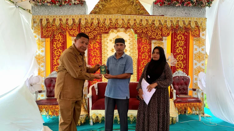 71 Pasangan Ikuti Isbat Nikah Terpadu di Beutong Ateuh Banggalang