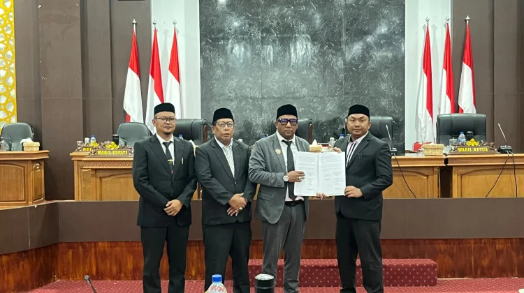 DPRK Nagan Raya Sahkan KUA-PPAS APBK Tahun Anggaran 2027