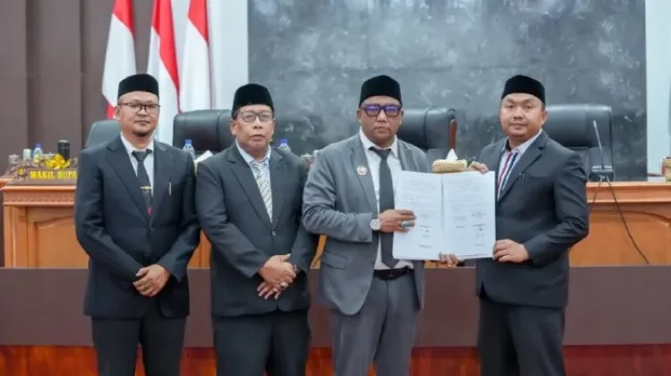 DPRK Nagan Raya Sahkan KUA-PPAS APBK Tahun Anggaran 2027