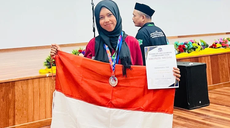 Tak Terlalu Suka Matematika, Syarifah Justru Raih Medali Perak