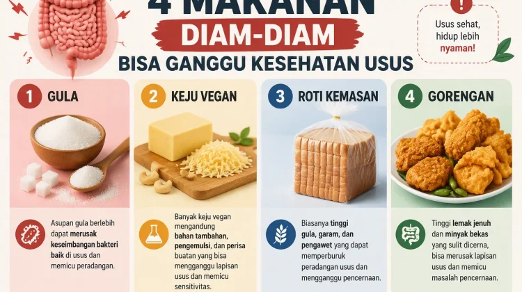 Berikut 4 Makanan Diam-Diam Bisa Ganggu Kesehatan Usus