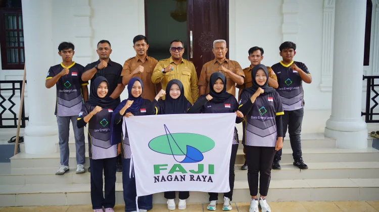 Raja Sayang Lepas Kontingen Faji Nagan Raya Wakili Aceh Kejurnas Arung Jeram