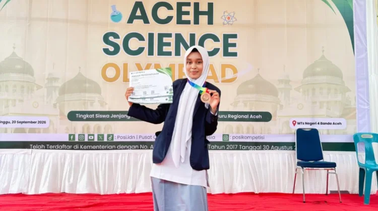 Empat Santri Ruhul Qur’ani Raih Medali Aceh Science Olympiade
