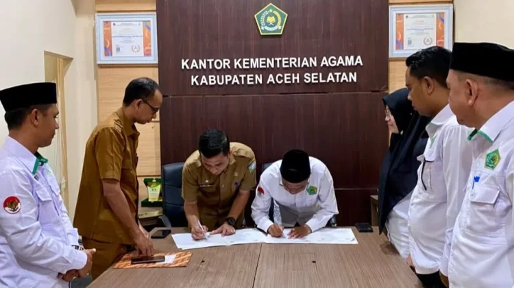 Kemenag dan Dinas Dukcapil Aceh Selatan Perkuat Layanan Adminduk