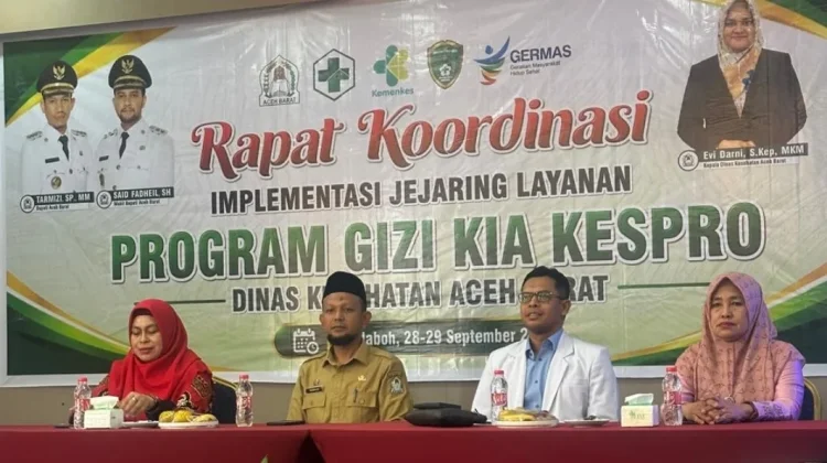Pemkab Aceh Barat Perkuat Jejaring Layanan Gizi, KIA dan Kesehatan Reproduksi