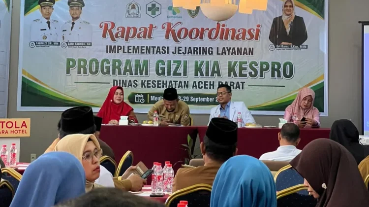 Cegah Stunting, Aceh Barat Perkuat Pendampingan dan Layanan Gizi