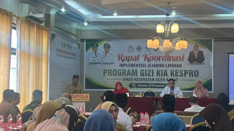 Aceh Barat Perkuat Peran Keluarga Cegah Masalah Kesehatan Anak