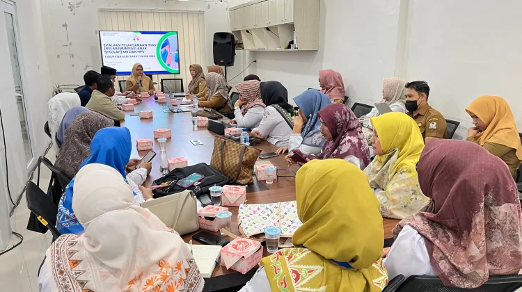 Dinkes Aceh Barat Evaluasi Capaian dan Kendala Imunisasi BIAS