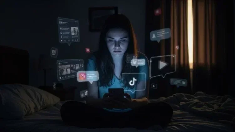 Scrolling Media Sosial sebelum Tidur Bisa Ganggu Kualitas Istirahat