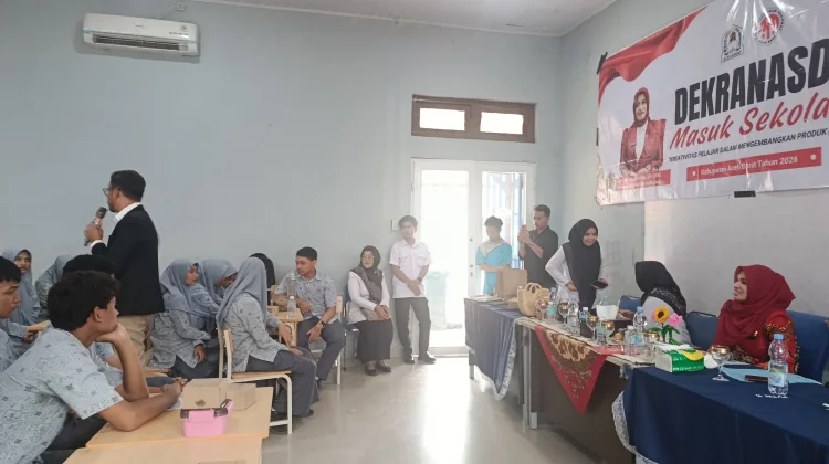 Dekranasda Aceh Barat Dorong Kreativitas Pelajar Kembangkan Produk Lokal