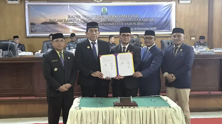 P-APBK 2026 Disetujui, Simeulue Fokus Pemerataan Pembangunan